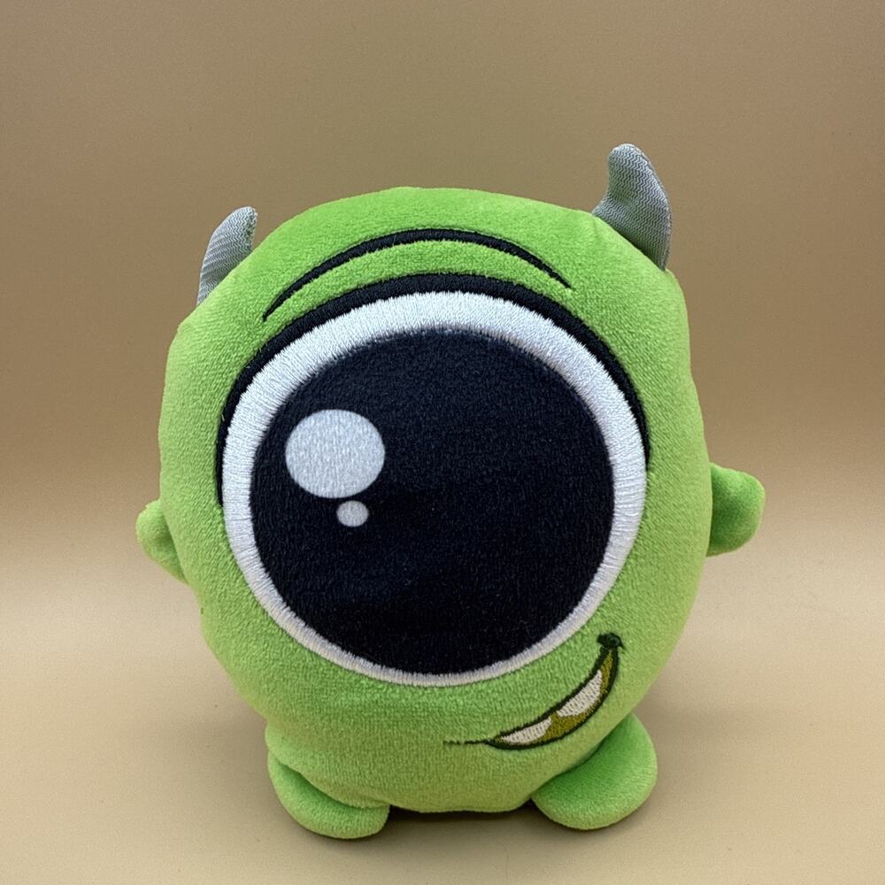 Mike Wazowski Disney 100 Pixar Cuutopia Green Multi-Color Mattel 3+ Plush 5”